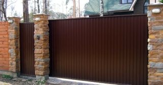 Купить откатные ворота консольные Ахтубинск, цена от 2808 руб.